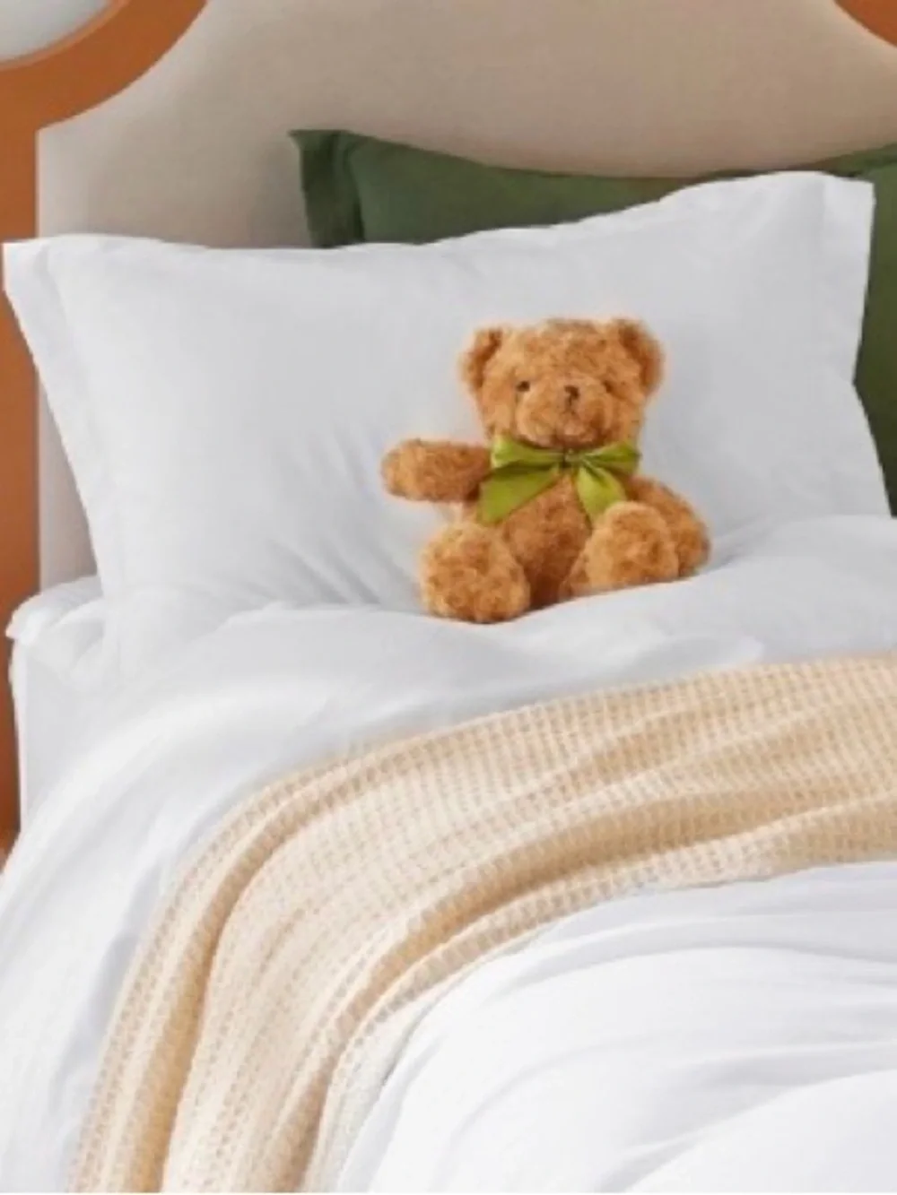 TWIN Duvet Set 100% Premium Microfiber - WHITE